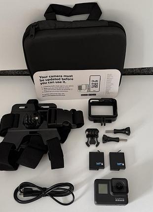Екшн камера gopro hero 7 black з комплектом аксесуарів гоупро відео