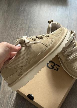 Кросівки бежеві ugg lowmel m low оригінал 4