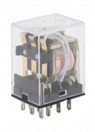 Реле hh53p-220vac 5a 3c coil 220vac-led