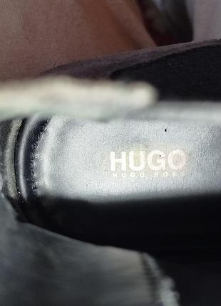 Hugo boss. серые замшевые ботинки 6