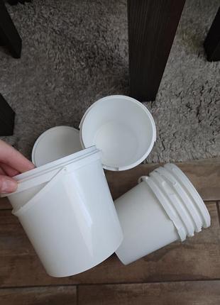 Банка пластикова харчова 1 л 2