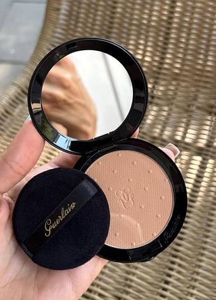 Суха пудра для обличчя guerlain les voilettes