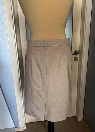 Кашемировая юбка max mara оригинал 3