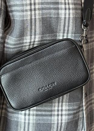 Оригінальна шкіряна сумка coach jayden crossbody leather