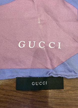 Gucci шовкова хустка платок 3