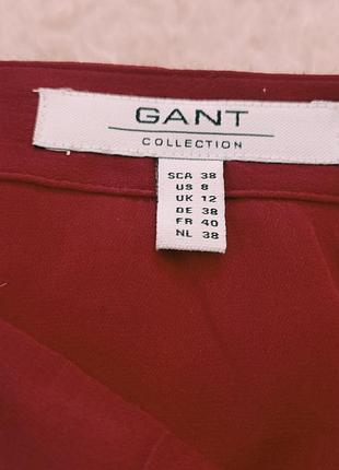 Блуза шелковая gant размер 38-40 4