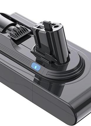 Акумулятор для пилососа dyson v11 longfit rechargeable battery 25.2v батарея для пилососів dyson v11 absolute 6000 ма·год