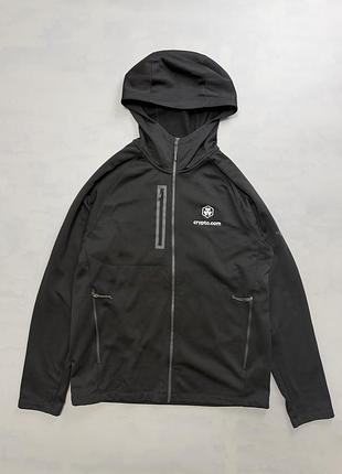 Спортивна кофта чоловіча the north face чорна розмір l