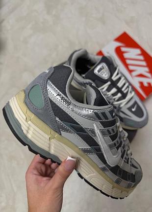 Nike p-6000 gore-tex grey green 2