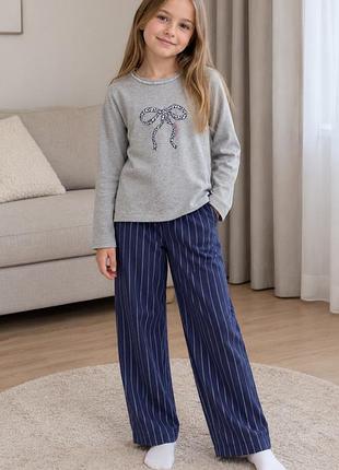 Піжама для дівчинки штани кофта zara 10 років