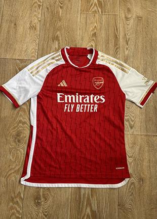 Дитяча футбольна футболка adidas arsenal сезону 2023/2024 з розміром 13–14 років (164 см)