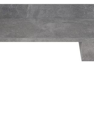 Письмовий стіл ferrum-decor 750x1200x600 мм, сірий метал, дсп бетон 32 мм (frd-103456)