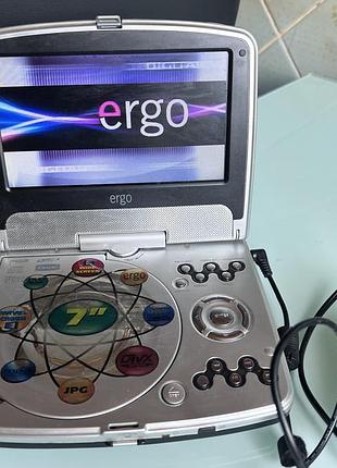 Dvd/mp3/cd/ picture cd плеєр ergo портативний
