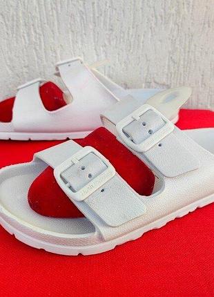 Шлепки ортопедические по типу birkenstock,hush puppies р.37
