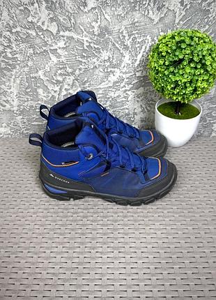 Quechua waterproof ботинки 38 размер трекинговые синие