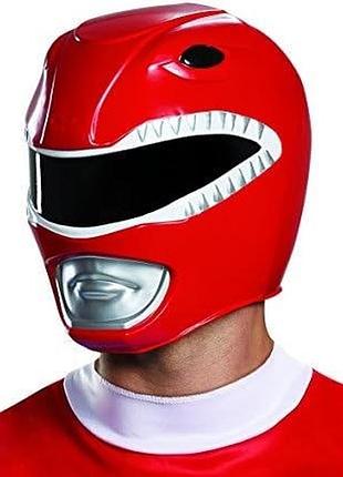 Шлем красного рейнджера power rangers disguise, взрослый