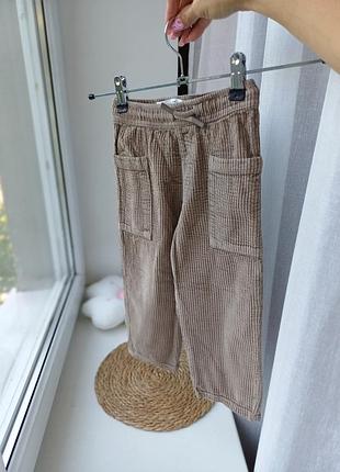 Джинсы zara вельветовые