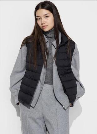 Жилетка жіноча uniqlo ultra light пухова чорна
