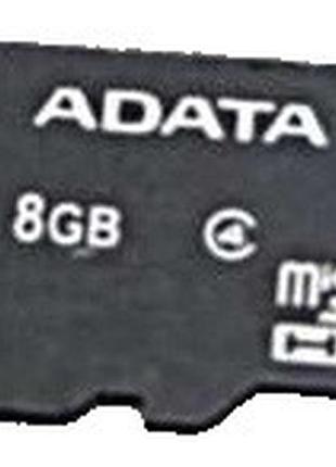 Карта флеш пам'яті б/у adata microsdhc class 4 8gb