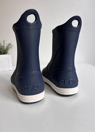 Гумові чоботи crocs c8 синього кольору 4