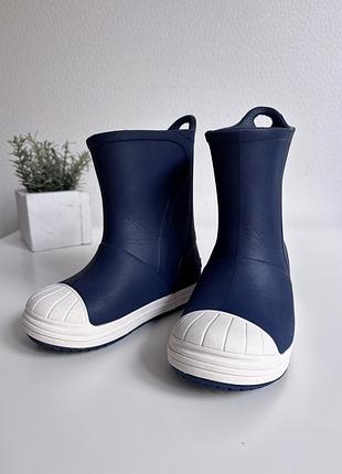 Гумові чоботи crocs c8 синього кольору 3