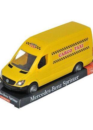 Іграшка дитяча tigres mercedes-benz sprinter вантажний 1:24 жовтий (39717)