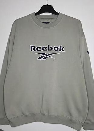 Спортивна кофта чоловіча reebok сіра