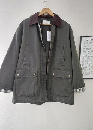 Вощена куртка stradivarius 5