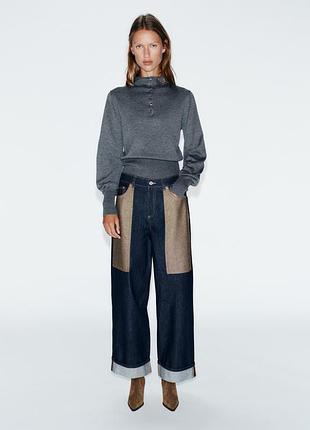 Джинси жіночі сині zara new