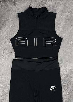 Жіночий спортивний комплект nike air чорний розмір m