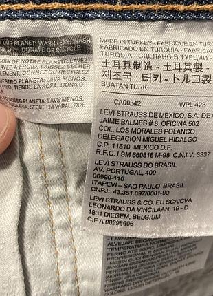 Джинсы levis 501.оригинал. 6