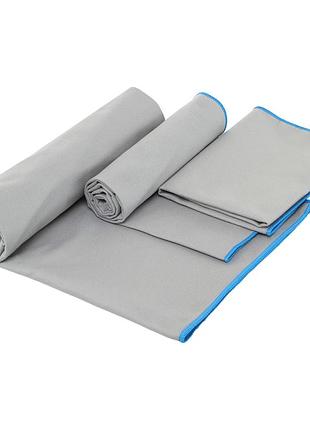 Комплект рушників для пляжу та басейну з мікрофібри beach towel t-ppt 3шт кольори в асортименті