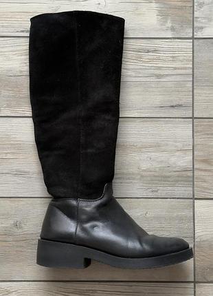 Чоботи жіночі classic made by archi високі чорні, р. 39