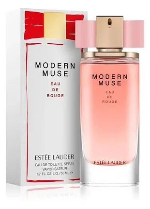 Парфюм estee lauder modern muse eau de rouge объемом 30 мл (в флаконе и в оригинальной коробочке).
