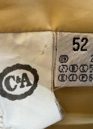 Стильний жакет- батал/52//brend c& a 6