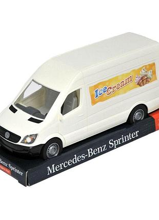 Іграшка дитяча tigres mercedes-benz sprinter фургон білий (39700)