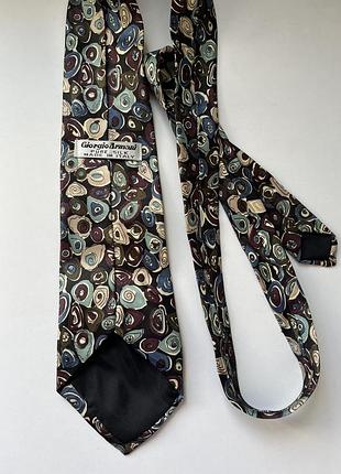Вінтажна краватка шовк 2