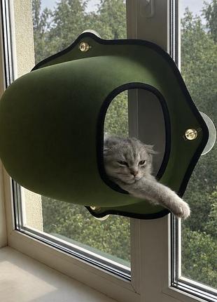 Будиночок для кота, спальне місце-балкончик для котика
