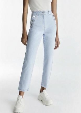 Жіночі джинси zara блакитні розмір m