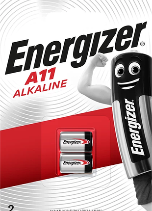 Батарейка energizer a11/e11a alkaline уп. 2 шт.