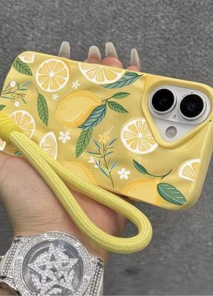 Чохол apple iphone 17 pro max лимон 3
