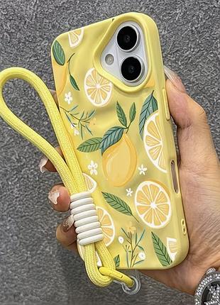 Чохол apple iphone 17 pro max лимон 2