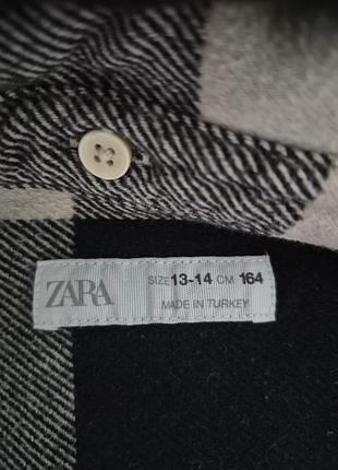 Рубашка zara тепла на хлопчика 3