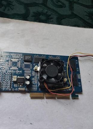 Manli geforce 2 mx-400 32mb/32bit повністю бороча.