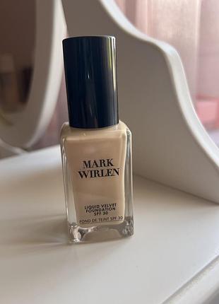 Тональна основа mark wirlen velvet bamboo beige