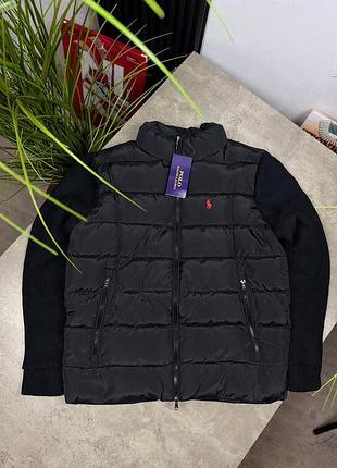 Куртка чоловіча polo ralph lauren чорна