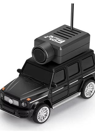 Радиоуправляемая мини fpv машинка мерседес с камерой на крыше 720p, прямой fpv-трансляцией на телефон, wi-fi управлением,