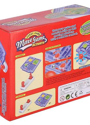 Настольная игра-лабиринт maze game activate 88788 на 4 поля 6