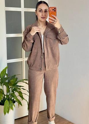 Костюм вельветовый 5