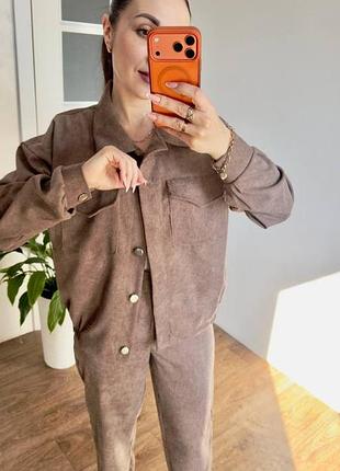 Костюм вельветовый 10